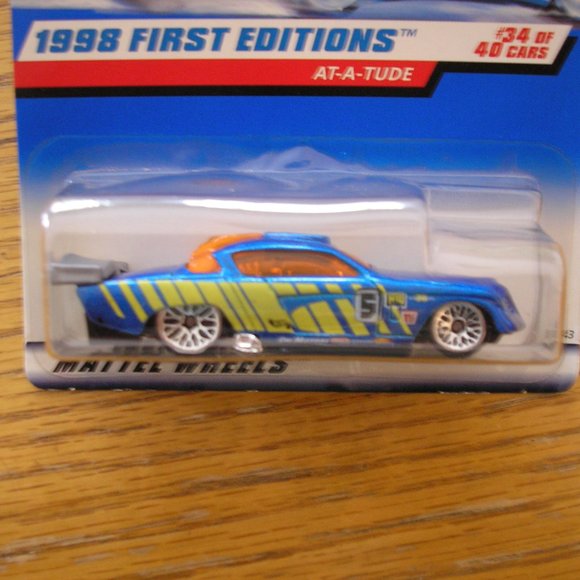 🚗1998 Hot Wheels AT-A-TUDE - Picture 2 of 3